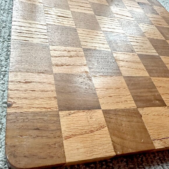 Handmade Wooden Checker Board - Picture 11 of 16